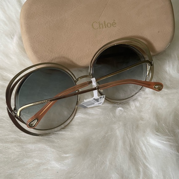 Authentic Chloe Sunglasses - Round Frame - Picture 2 of 4